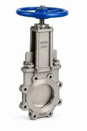 Knife gate valves