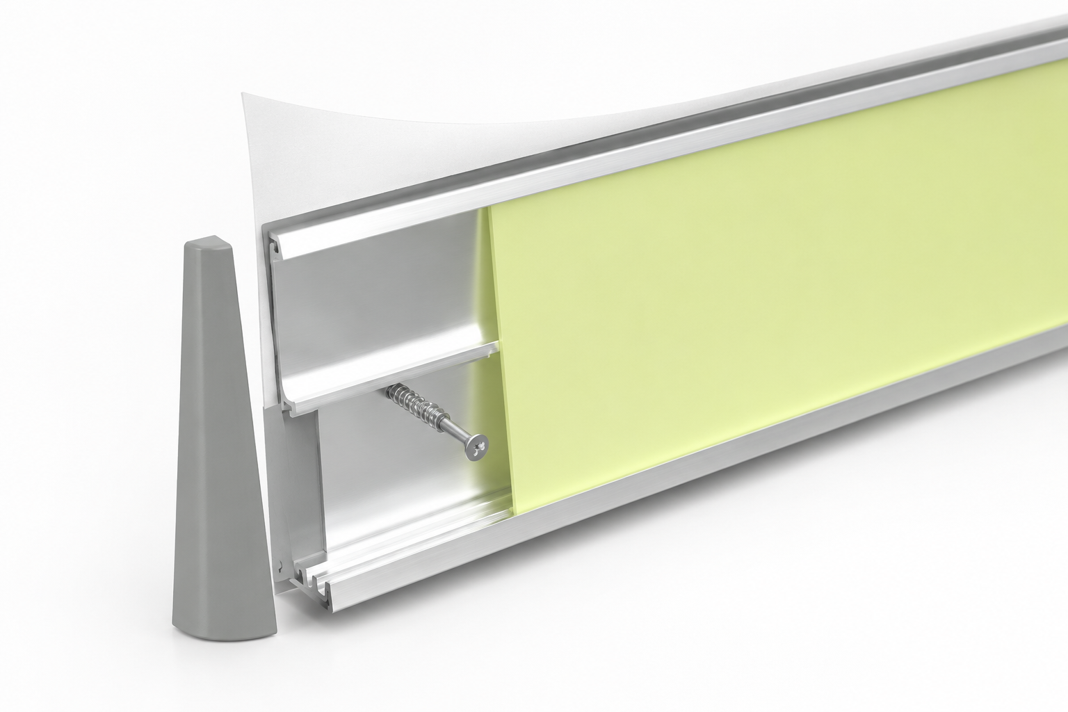 Low location lighting system aliuminum profiles