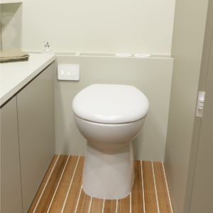 Standard height toilets