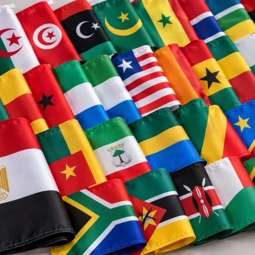 African flags