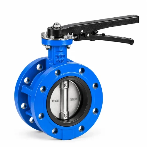 Double flange butterfly_valve