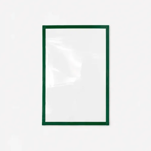 Magnetic transparent PVC frame